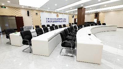 鈑金定制云南省市場(chǎng)監(jiān)督管理局視頻會(huì)議桌項(xiàng)目順利安裝交付